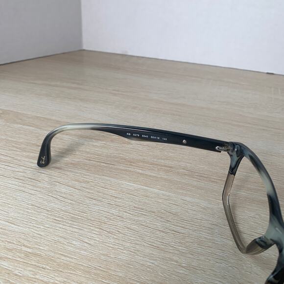 Ray-Ban RB5279 5540 Eyeglasses Gray Fade Square Frames Only 55-18-145 - Picture 4 of 8